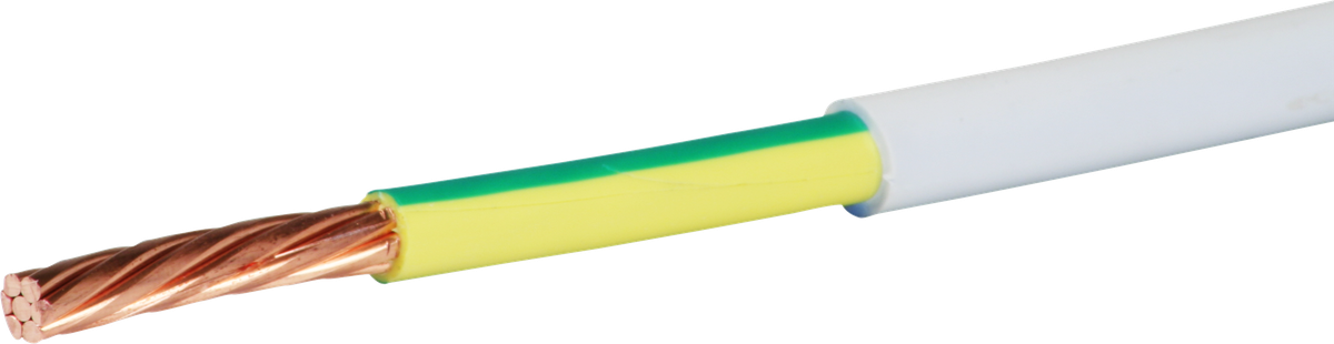 Installationskabel FE0 1×25mm² PE grau Dca