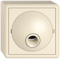 AP-Anschlussdose EDIZIO.liv SNAPFIX® ohne Klemmeneinsatz cr