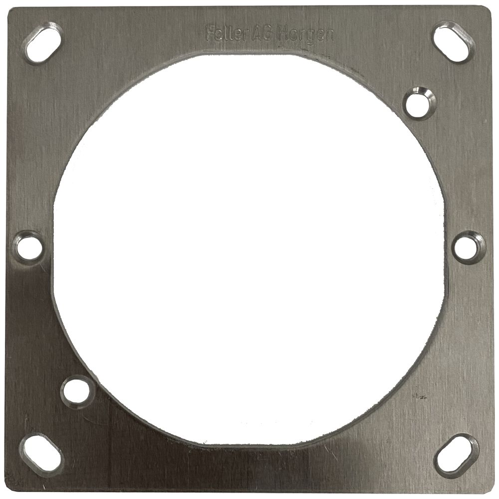 Plaque de fixation grd.II 90×90 entraxe de fixation 81mm