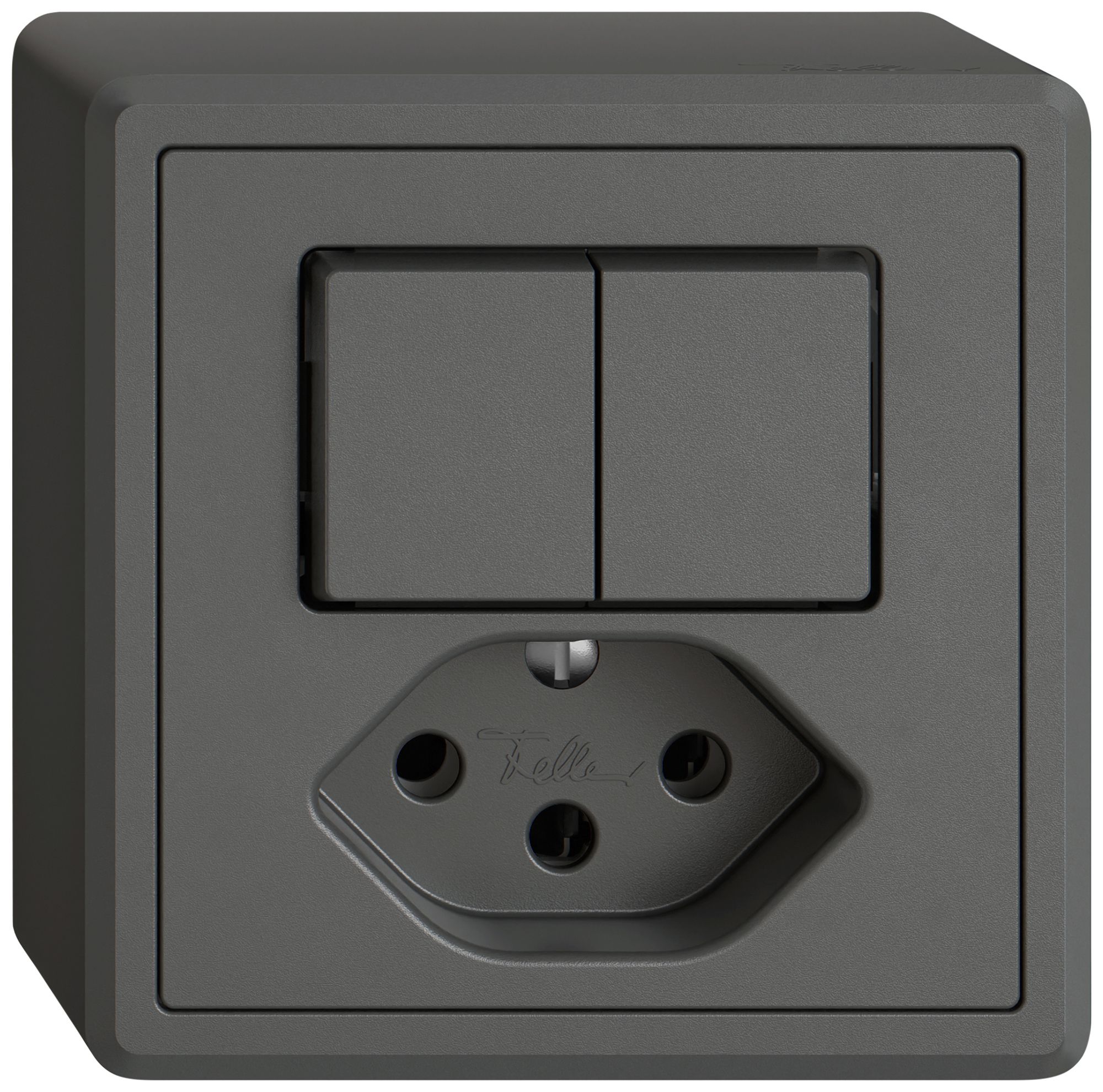 AP-Kombination EDIZIO.liv SNAPFIX® AR+Schema 3+T13 dgu