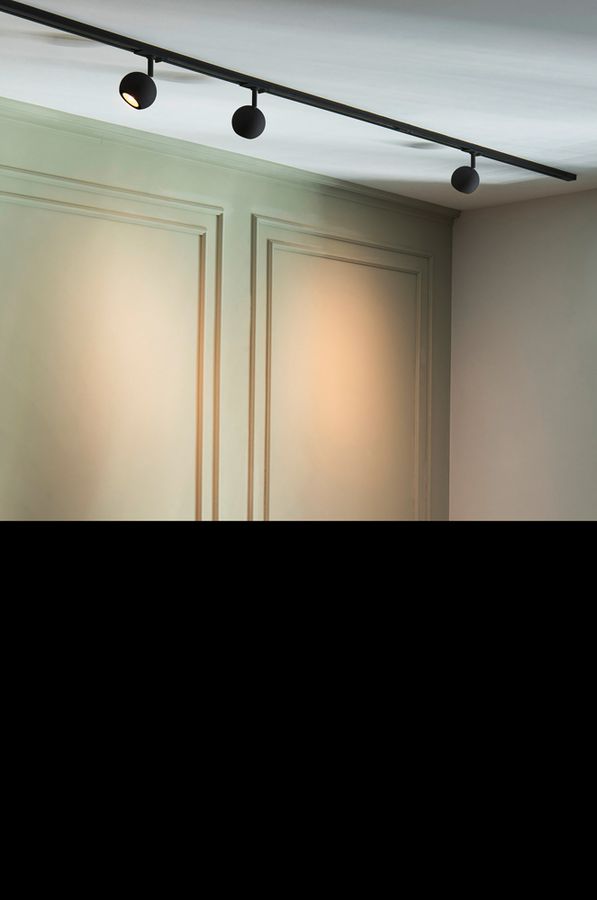 Spot SLV LIGHT EYE 90 GU10 1×6W REG AD1PH Ø89mm nero