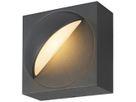 LED-Wandleuchte SLV LID I 15W 900lm 2700/3000K IP65 DIM 90×130mm anthrazit