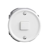 Bedienaufsatz zu Druckschalter STANDARDdue Wiser 1K 1T ws