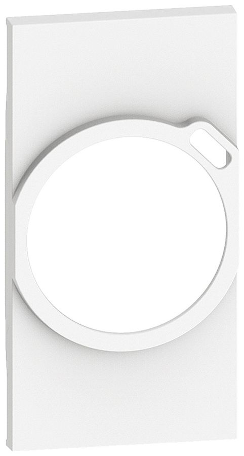 Abdeckung Living Now 2 Module für Steckdose Schuko mit USB weiss