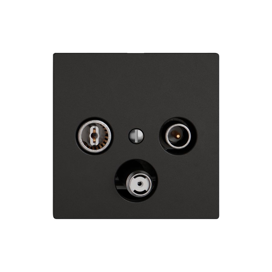 Antennendose TV-R-SAT EDIZIO.liv SNAPFIX® DB52 Stichdose sz