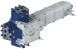 Einlasskasten AGRO 115×115×380mm für KRFG-Rohre mit Trafotunnel