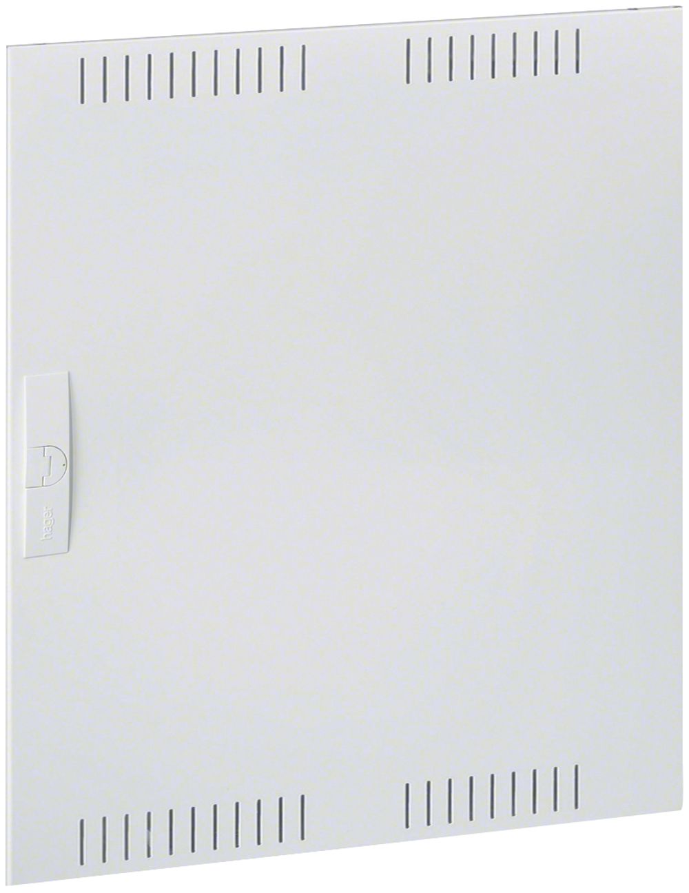 Tür rechts geschlitzt Hager univers 519×619×12mm IP3X weiss