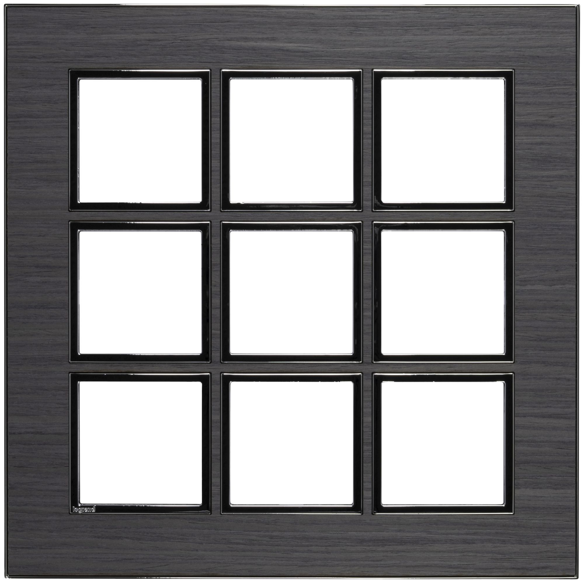 Abdeckrahmen ATO 3×3 Modul, grey oak