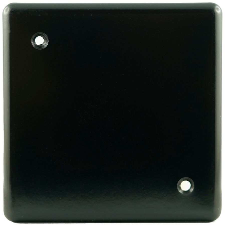 Abdeckplatte Ammer ADP hori./vertikal 86×86mm schwarz f.1003/1004/1009/5003/5076