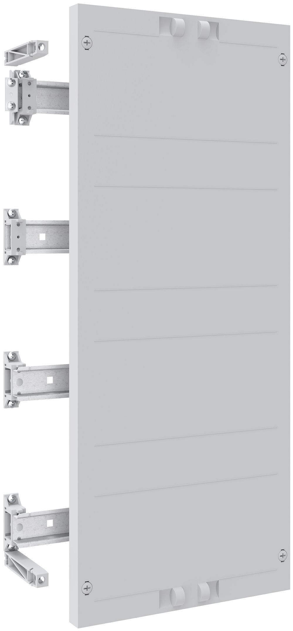 Kit modulaire SE Prisma XS, pour bornes, 1 part, 4 rangées, 250×600mm