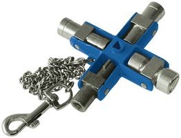 Schaltschrankschlüssel SuB-Master mit 9 Schliessungen