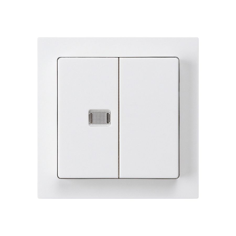 Kit frontale kallysto bianco con 1 lente 60×60mm