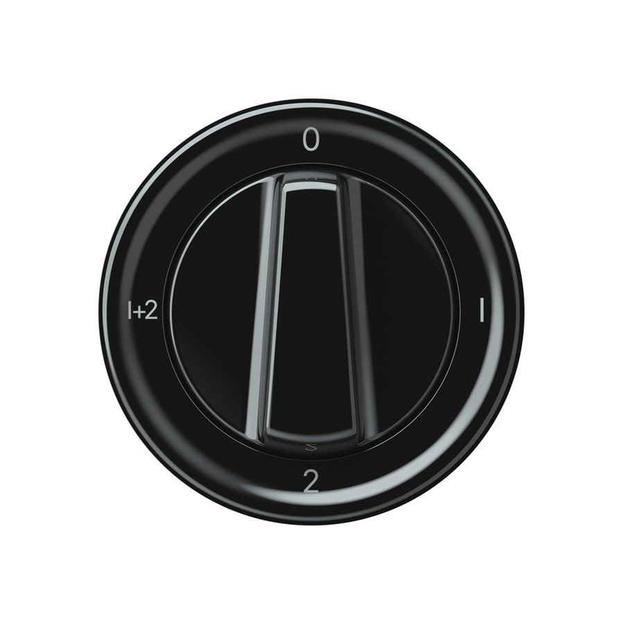 Interrupteur rotatif origin commut.série 1/1L 16A 250V 0-1-2-1+2 60×60mm no