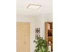 LED-Deckenleuchte Eglo FUEVA 21W 0…2700lm 2700…6500K IP44 DIM 390×25mm Nickel