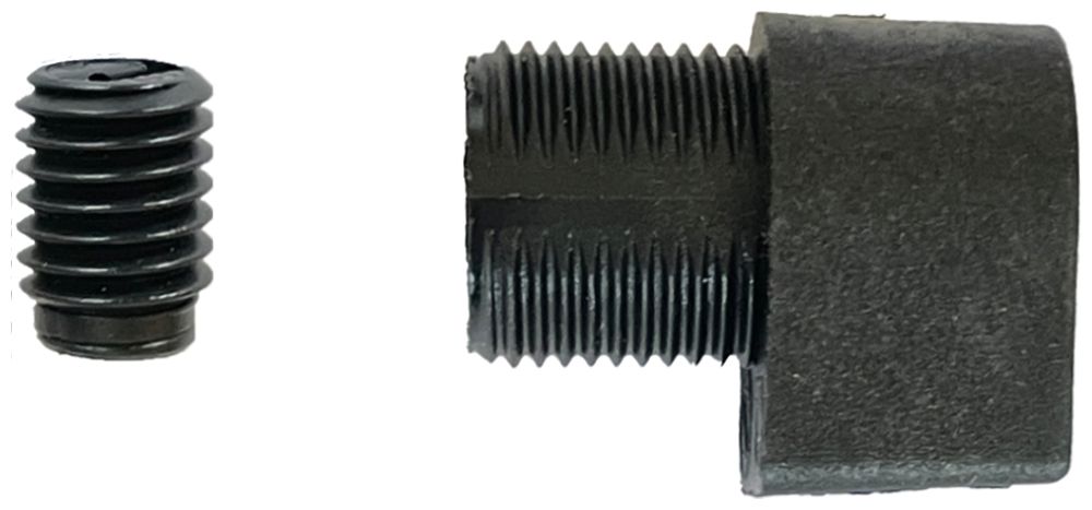 Zugentlastung Elektrogros M13×1 L=11mm m.Madenschraube schwarz