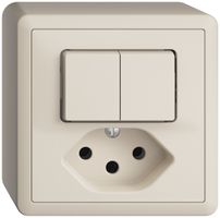 AP-Kombination 1/3+3/1P+T13 EDIZIOdue crema