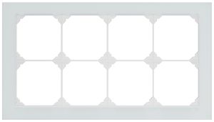 UP-Kopfzeile EDIZIO.liv prestige SNAPFIX® 2×4 274×154mm Glas Si