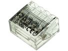 Verbindungsklemme Woertz 8P 0.5…2.5mm² grau transparent