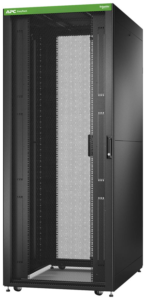 Netzwerkschrank Easy Rack 800mm/42HE/1200mm mit Seitenwände schwarz