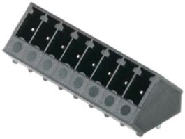 Connettore maschio Weidmüller SC chiuso THT 3.81mm 2L 135° 3.2mm stagnato nero