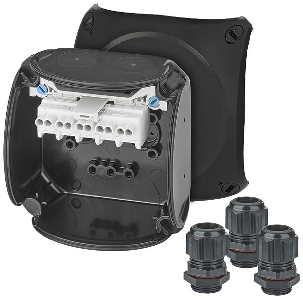 AP-Abzweigdose Hensel KX 0202 AX Ex-2/22 5×2.5mm² 93×93×62mm IP66 sz