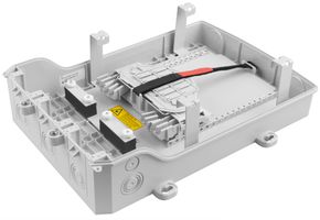 HAK o 24 V2, vollbestückt mit 24 Spleisskassetten