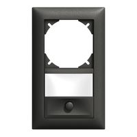 UP-Kombination EDIZIOdue leer+Sonnerie schwarz