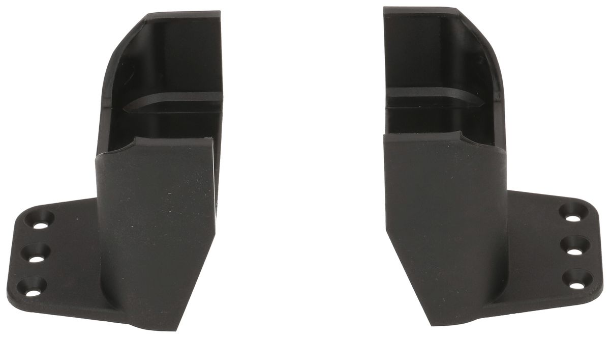 Set di supporti MH Swiss-Line nero 50×52×53mm