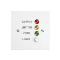 Türstation für Rufleuchte weiss I, EDIZIOdue