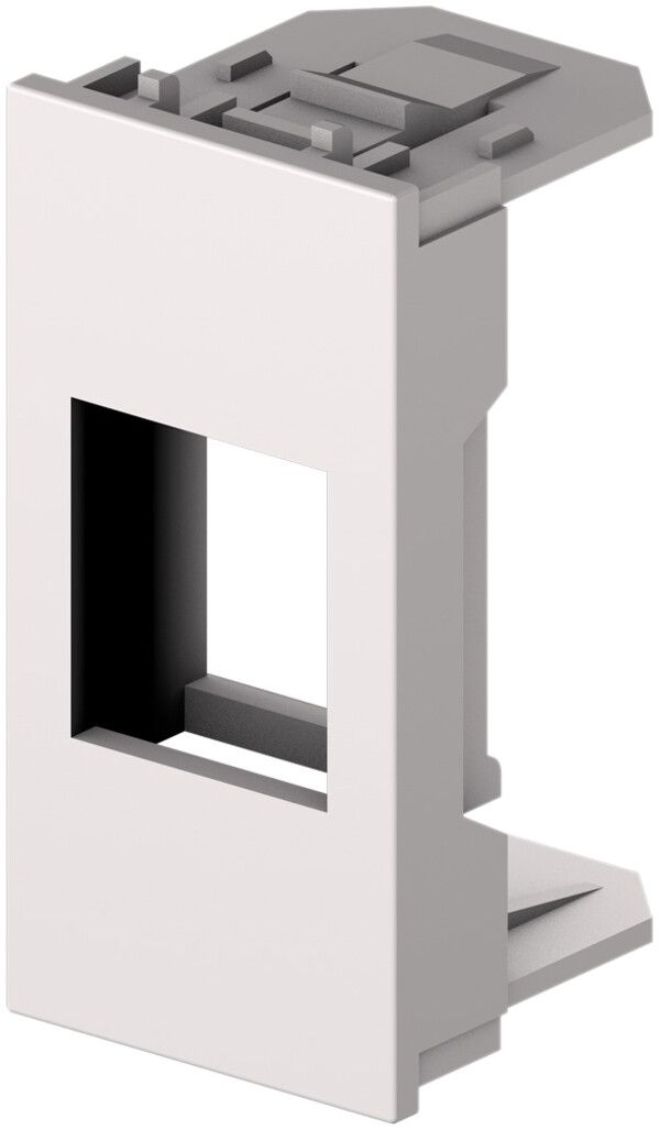 Keystone-Modul Cecoflex für AV-Montagesystem, leer, weiss