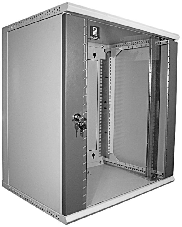 Armadio murale 19" CGM 12UA grigio