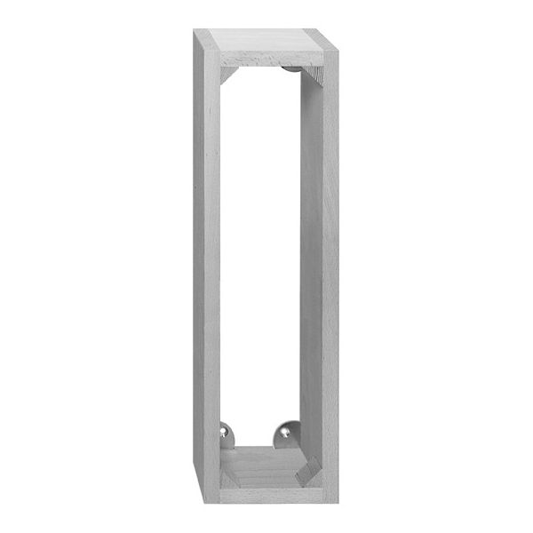 AP-Holzrahmen für FLF 5×2 Hartholz lackiert