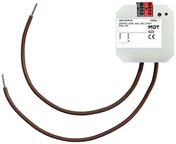 Attuatore-commutatore KNX INS MDT AKS-01UP.03 1-can 16A 230V