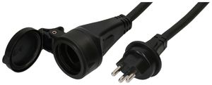 Verlängerungskabel MH EXTEND Gummi 16A 230V 3×2.5mm² Typ 23/Typ 23 Ø13mm 20m sz