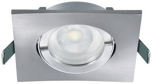EB-Spot Sylvania INSET GU10 1×75W IP20/44 100×95×95mm aluminium