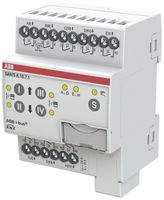 Attuatore-commutatore combinato KNX AMD ABB SAH/S8.10.7.1, 8-volte, 10A