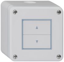 AP-Storentaster robusto IP55 grau mit 2 Funktionstasten