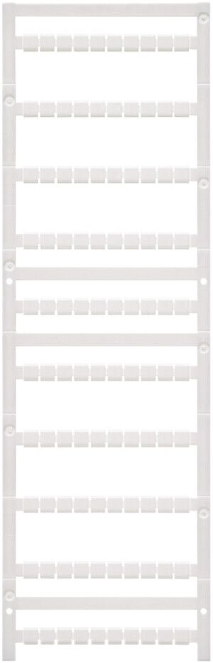 Klemmenmarkierer Weidmüller MultiFit 5×6mm Phoenix PA66 weiss
