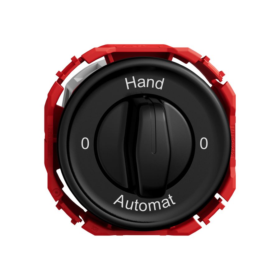 Interrupteur rotatif STANDARDdue SNAPFIX® manette 2/1L 0-Hand-0-Auto no