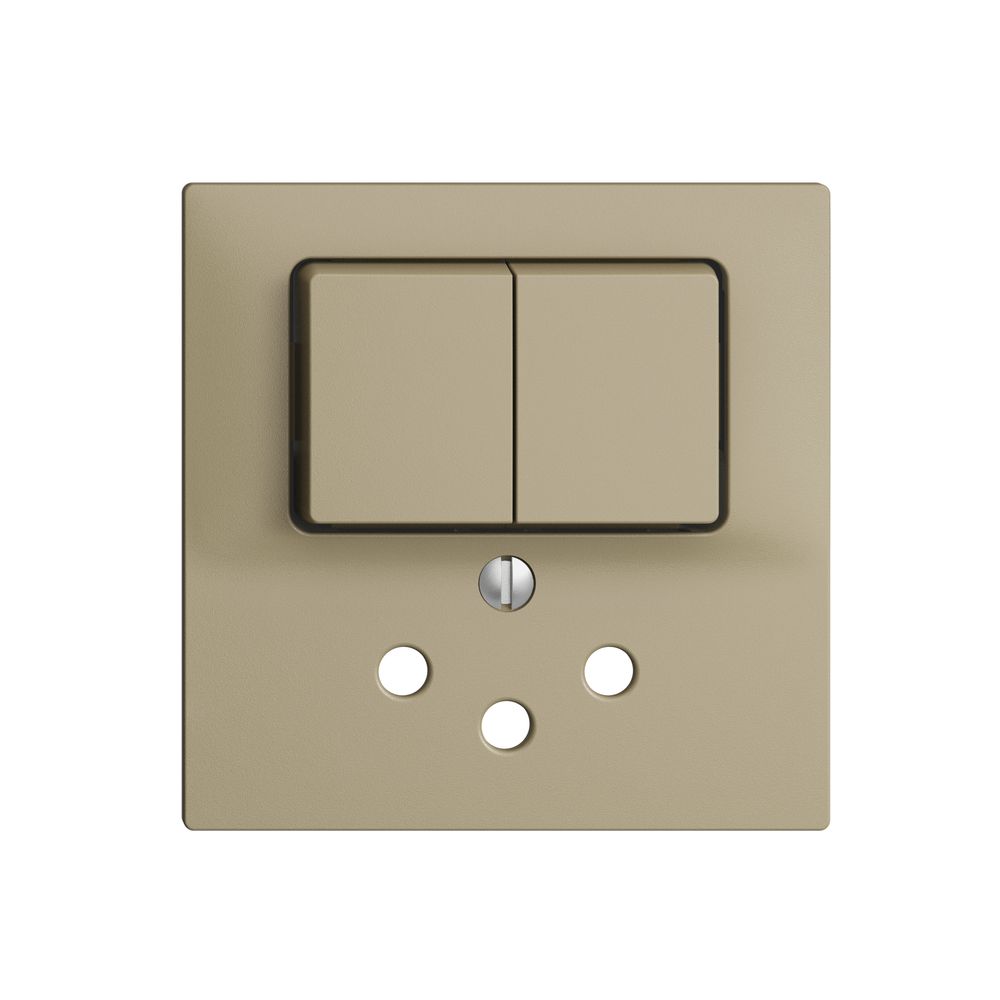 Frontset EDIZIOdue sand 60×60mm T12