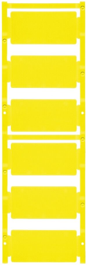 Marcatore per apparecchi Weidmüller MultiCard CC 30×60mm PA66 giallo