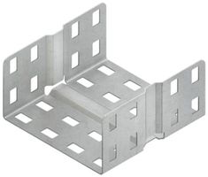 Stossstellenverbinder Niedax, U-förmig, 49×196mm, Stahl, feuerverzinkt