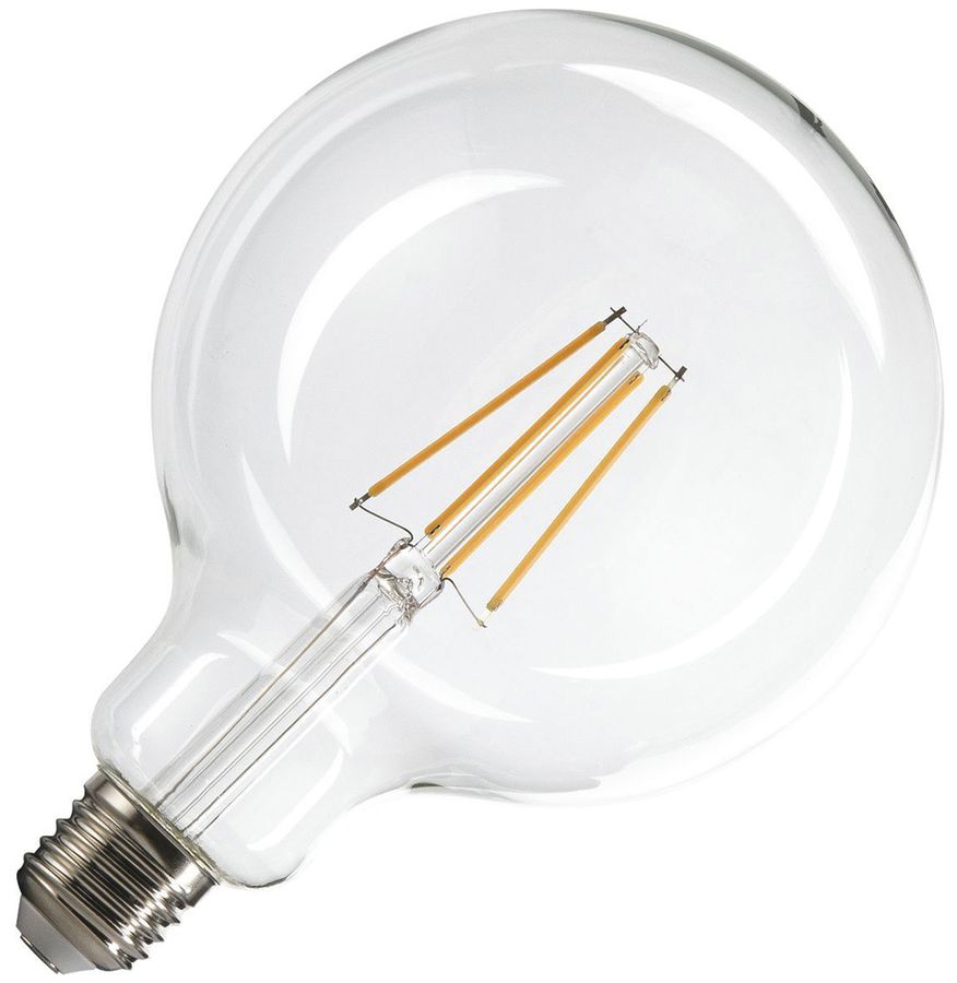 Lampada LED SLV G125 E27 7.5W 800lm 2700K chiaro DIM