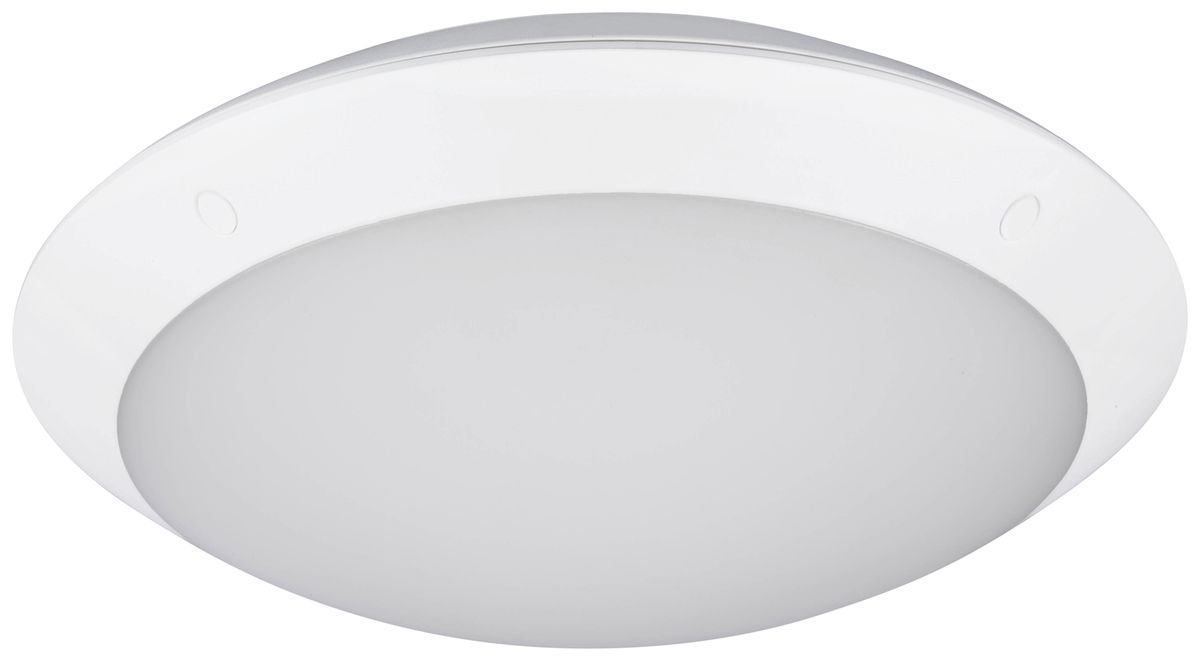 LED-Deckenleuchte Sylvania START HF SEN 18W 1450lm 830 IP66 DIM EM3h Ø350 weiss