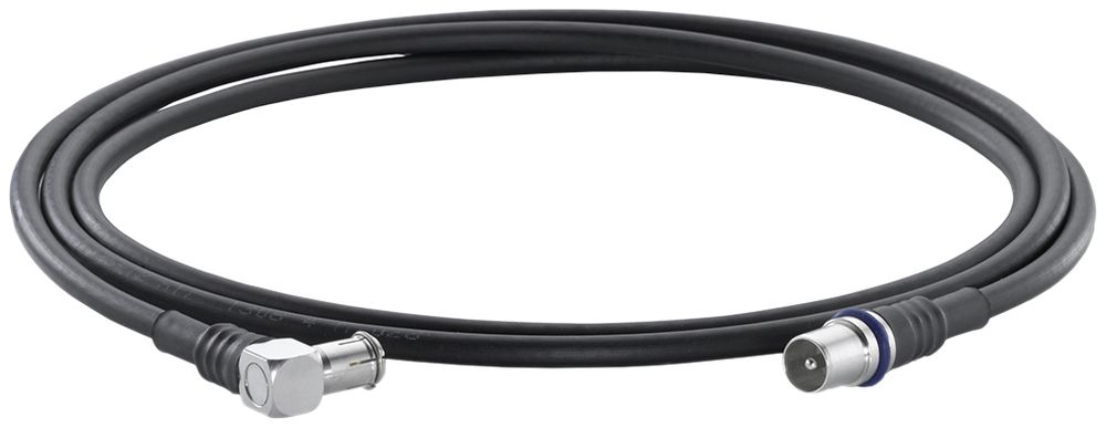 Anschlusskabel für Media-Box WISI 3m, Wiclic 90°/IEC