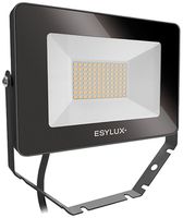 Proiettore LED ESYLUX OFL BASIC, 30W 3000K 3000lm 200×32×135mm IP65, nero