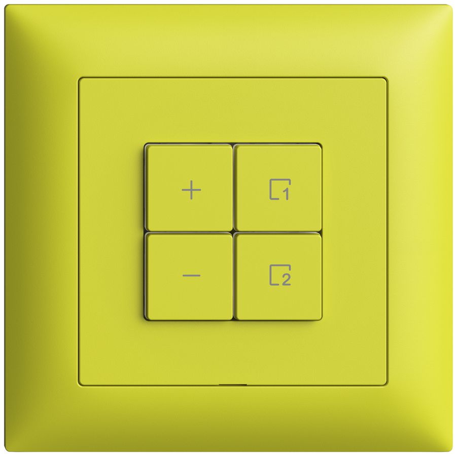 UP-Dimmer DALI 1K/4T Szene Edue Wiser lemon