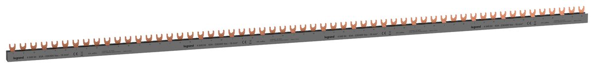 Kammschiene HX³standard 3P 3Ph Gabel 16mm² 80A 1016mm grau