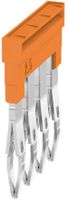 Querverbinder Weidmüller ZQV 2.5N/4 gesteckt 4L 5.1mm isoliert 24A orange