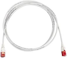 Patchkabel RJ45 R&M thinLine, Kat.6A U/UTP, 4P, LSZH grau, 2m